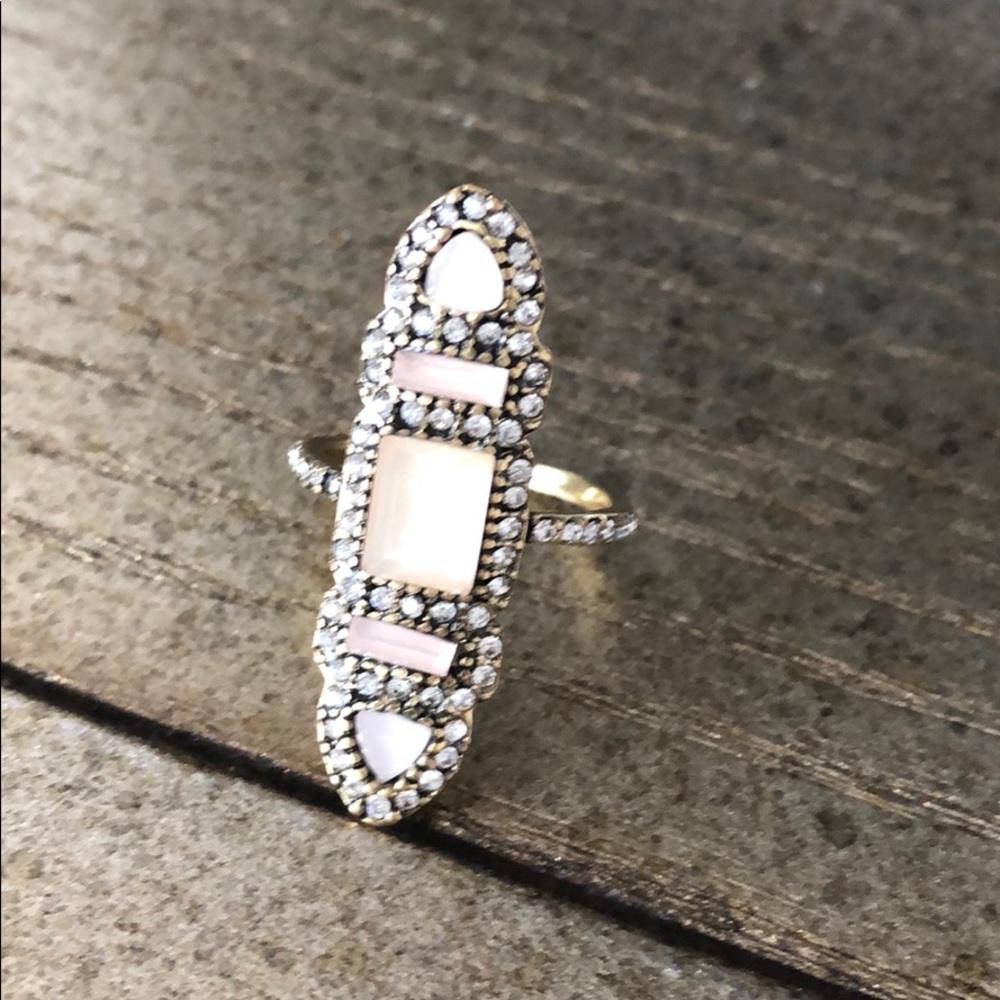 Faux Gemstone ring